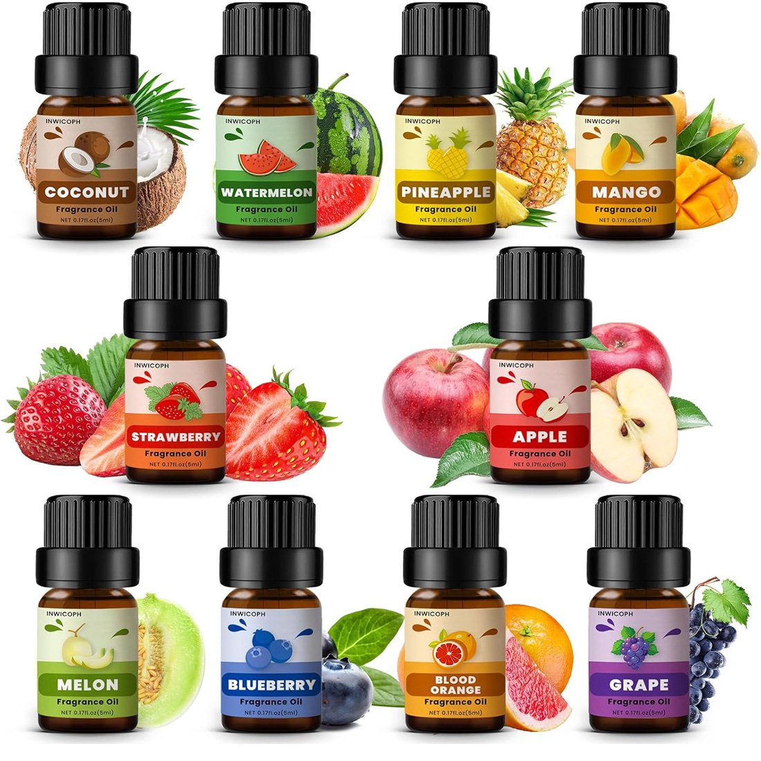 Flavor Sources Fruit & Fresh Essences - Lemon, Grapefruit, White Peach and more